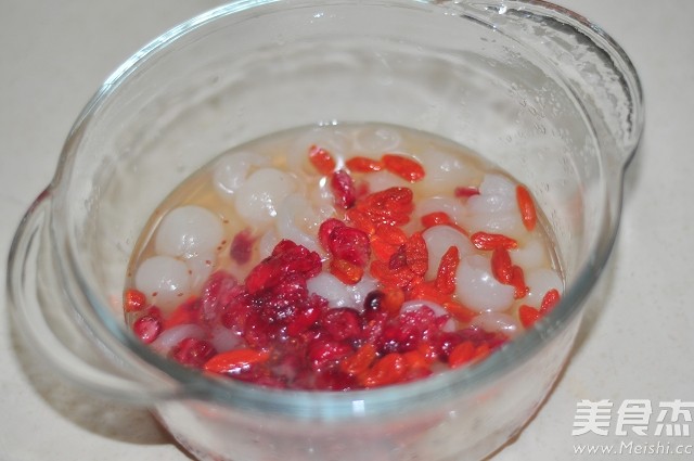 Longan Cranberry Sweetheart Creamy recipe