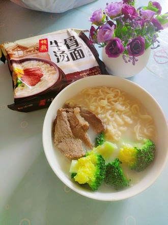 #中卓牛骨汤面#soy Beef Noodle Soup