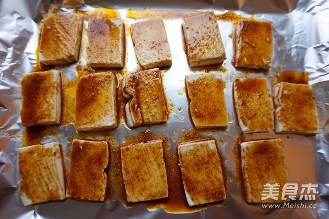 Spicy Roasted Tofu recipe
