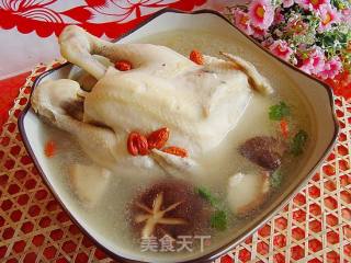 Good Luck: Clear Stewed Chicken Soup recipe