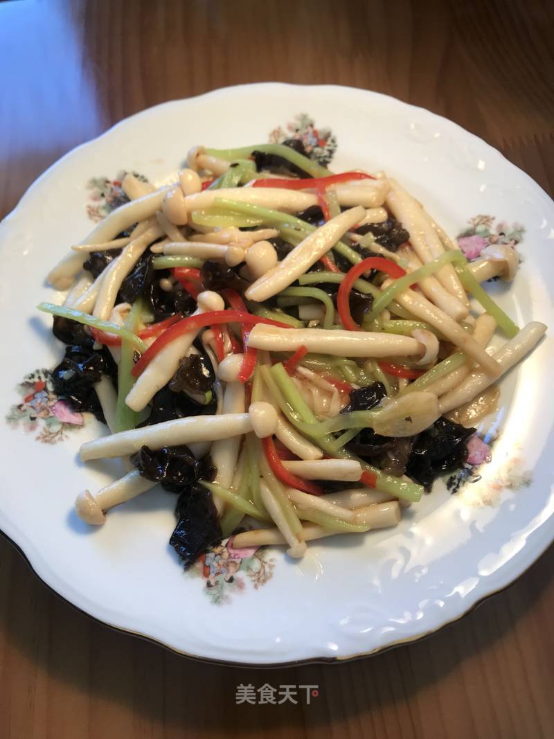Vegetarian Fried Seafood Mushroom recipe