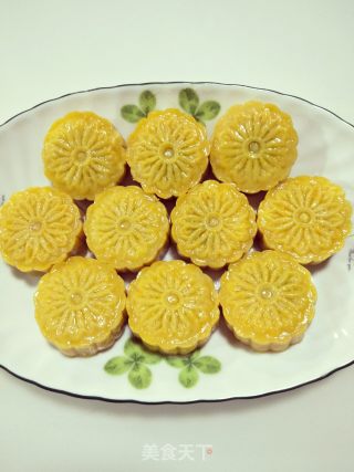 Pumpkin Jujube Mud Mooncakes recipe