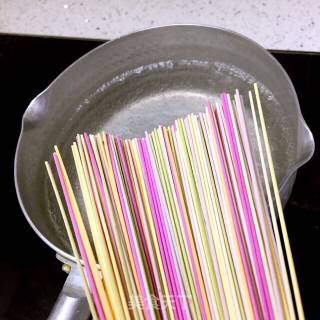 Stir-fried Colorful Vermicelli recipe