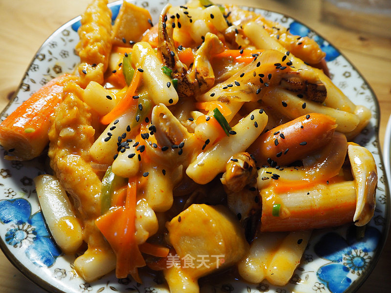 Korean Fried Rice Cake recipe