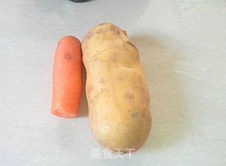 Mixed Carrot and Potato Shreds recipe