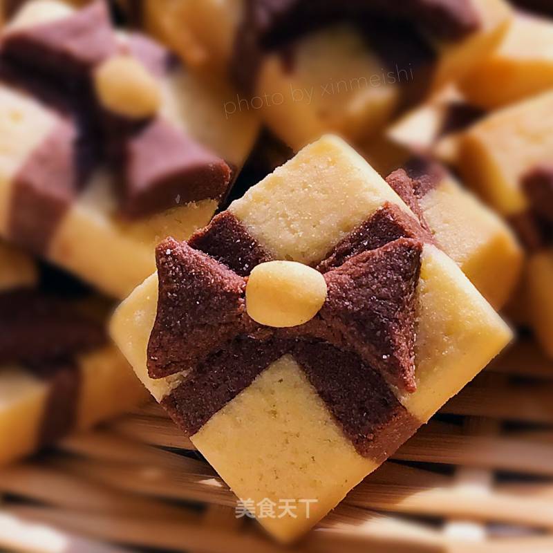 #aca Fourth Session Baking Contest# Making An Erotic Two-color Gift Cookie recipe