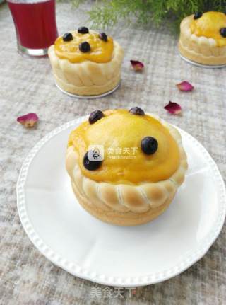 #aca烤明星大赛#~pumpkin Pudding Bread recipe