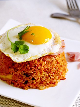 Korean Kimchi Fried Rice recipe