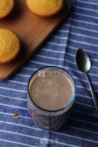 Peanut Soy Milk Hot Cocoa recipe