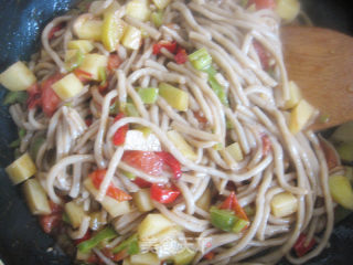 Stir-fried Noodles with Mixed Vegetables recipe