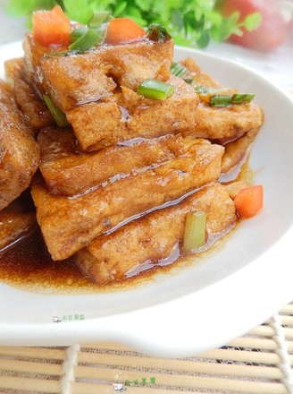 Tofu with Oyster Sauce