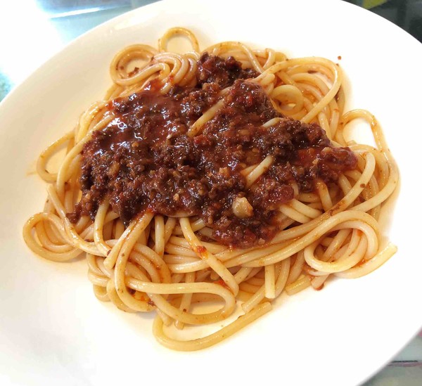 Delicious Spaghetti with Meat Sauce recipe