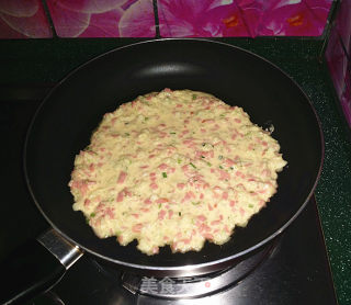 Watermelon Rind Ham Quiche recipe