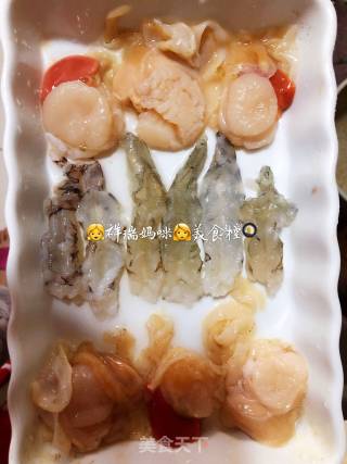 Xiangrui Mummy Food Controls Twelfth Lunar 29th, Milky Mozzarella Baked Seafood recipe