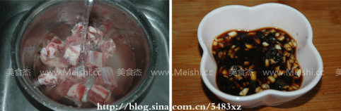 Soy Sauce Steamed Pork Ribs recipe