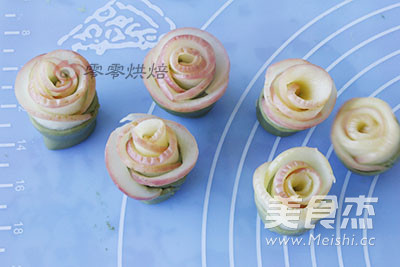 Apple Rose Edition Matcha Muffin recipe