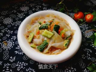 #团圆饭#cucumber with Noodles recipe