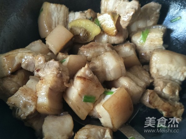 Braised Pork Belly with Dried Vegetables recipe