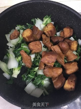 Stir-fried Vegetables with Old Fried Dough Stick recipe