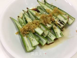 Garlic Okra recipe