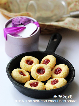 Creamy Jam Cookies
