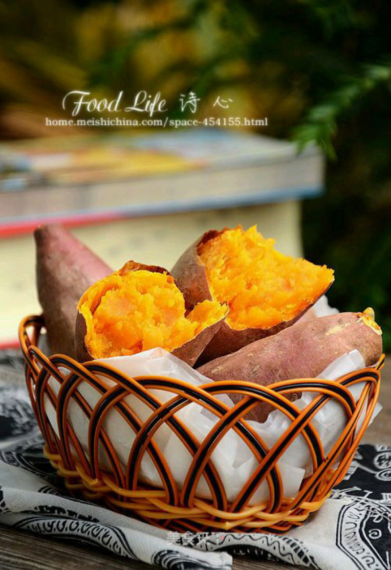 [roasted Sweet Potatoes]-a Warm Snack in Winter recipe