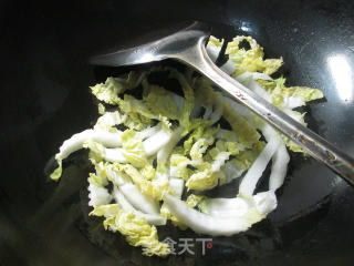 Cabbage Duck Blood Noodle Soup recipe