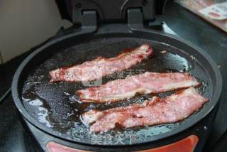 Dry Noodles with Black Bean Sauce and Bacon recipe