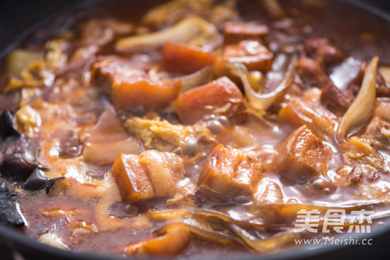 Pork and Cabbage Stewed Vermicelli recipe