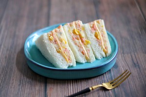 Mashed Potatoes and Cheese Sandwich [knock The Delicious De Mashed Potatoes] recipe