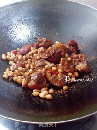 【peanut Roast Pork Trotters】 recipe