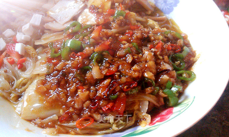 Spicy Cabbage Vermicelli
