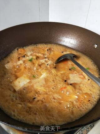 Shrimp Tofu Soup recipe