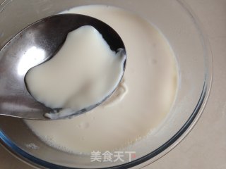 Cantonese Style Sweet Tofu Flower recipe