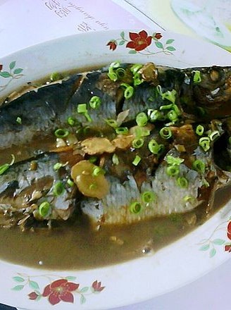 Braised Herring with Scallions recipe