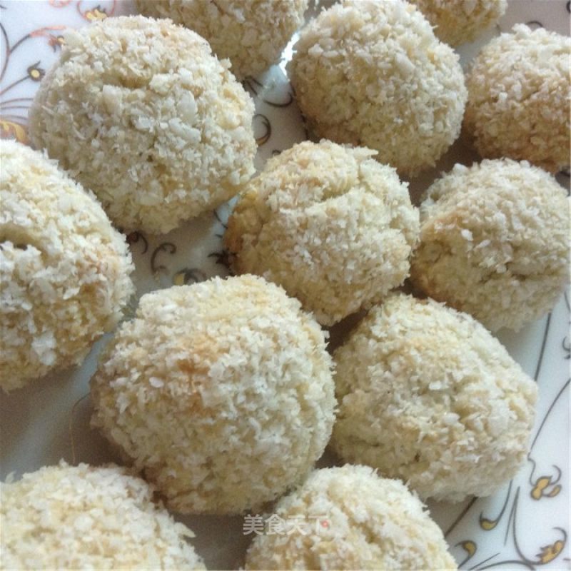 Egg White Coconut Balls recipe