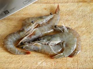 Shrimp Baked Rice with Mixed Mushrooms recipe