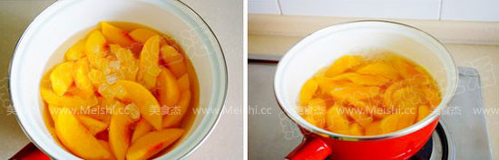 Yellow Peach in Syrup recipe