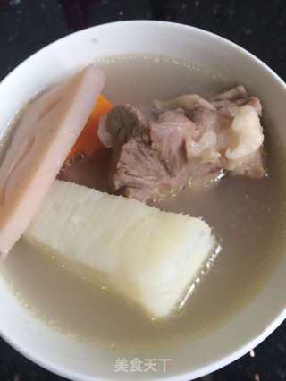 Lotus Root and Yam Soup recipe