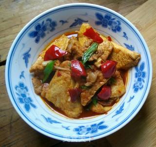 Sauce-flavored Old Tofu Fried Pork recipe