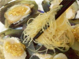 Steamed Scallops with Garlic Vermicelli recipe