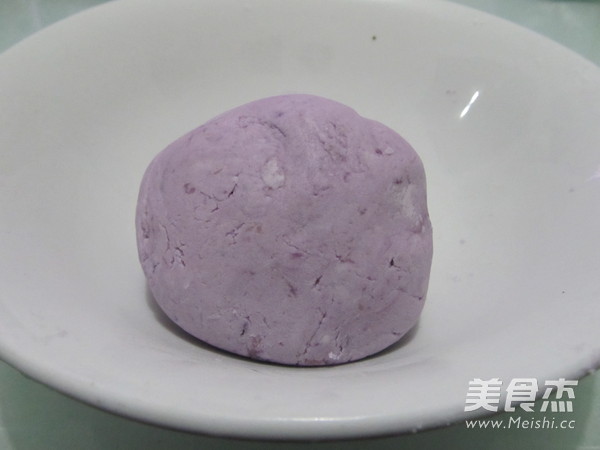 Wine Stuffed Purple Sweet Potato Dumplings recipe