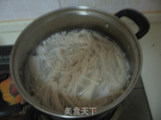 [cold Enoki Mushroom] A Refreshing Touch in Summer recipe