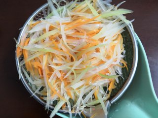 Celery and Carrot Shreds recipe