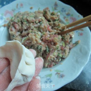 Pork Dumplings with Oil Residue recipe