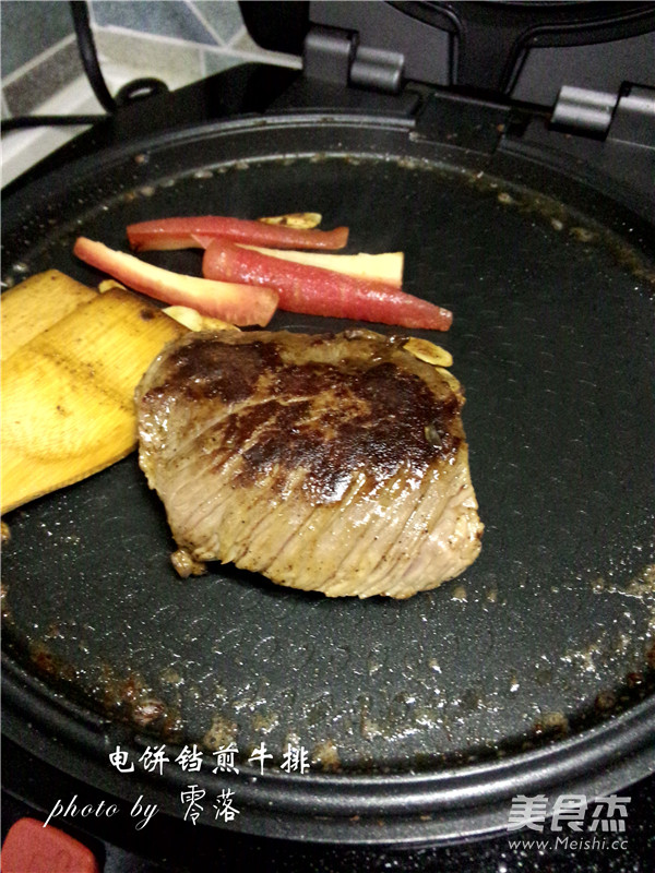 Steak on Electric Baking Pan recipe