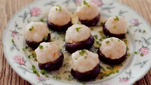 Baihua Stuffed Fresh Mushrooms｜a Video recipe