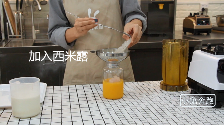 Bunny Run Milk Tea Tutorial: Making Thai Coconut Milk Flower recipe