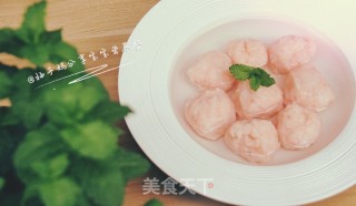 Baby Food Supplement-baby Version of Fresh Shrimp Balls recipe