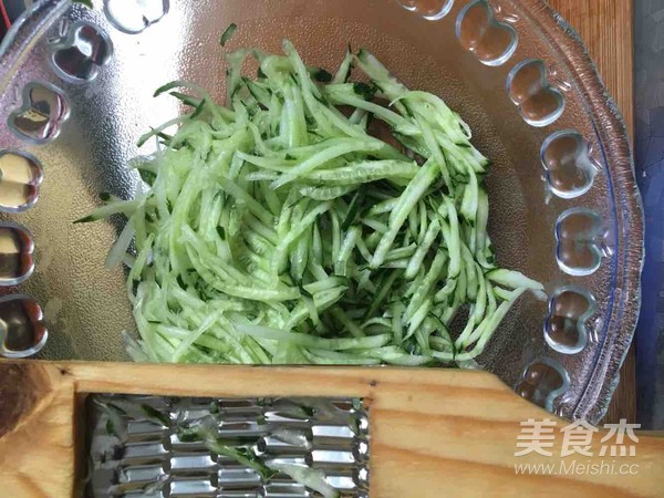 Enoki Mushroom and Cucumber Salad recipe